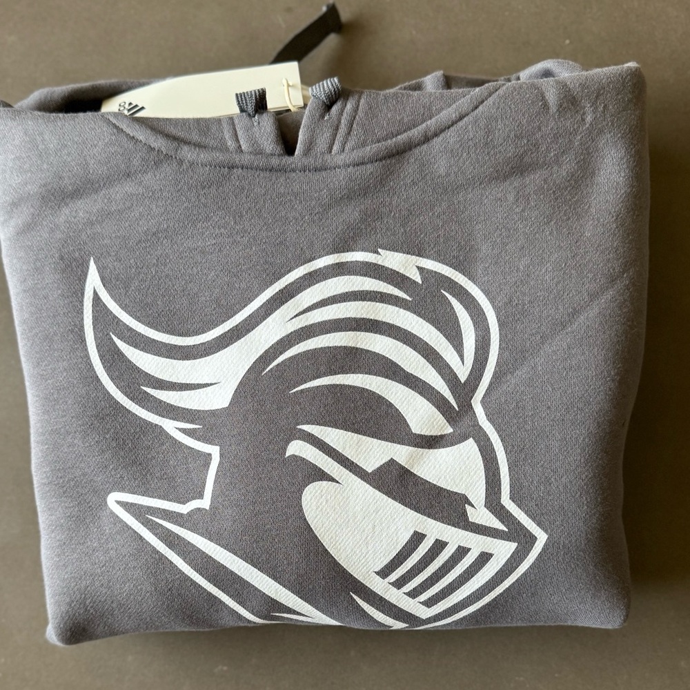 Adidas Gray hoodie with Bold Graphic